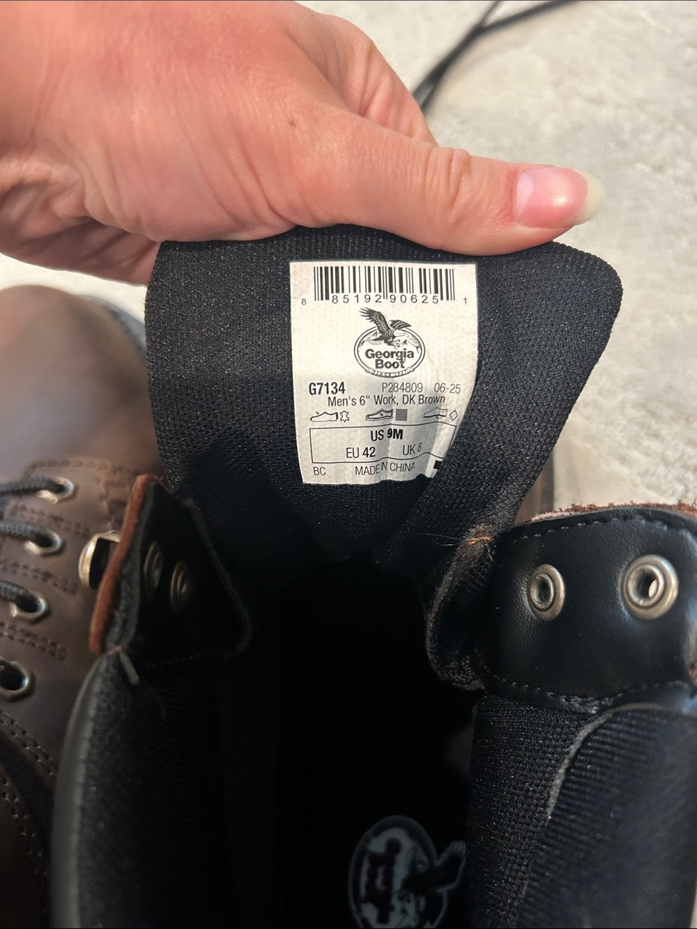 Men’s Georgia Boots - Picture 2 of 6